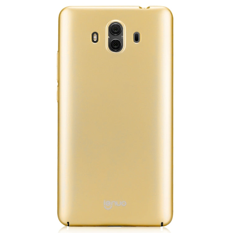 Lenuo for  Huawei Mate 10 PC Ultra-thin Protective Back Cover Case (Gold)