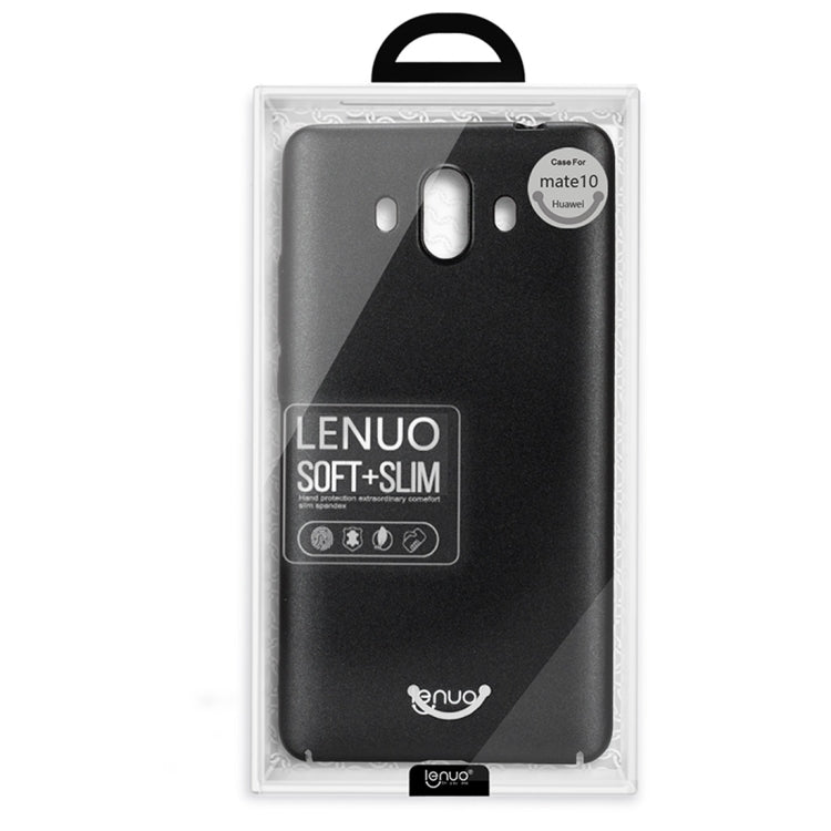 Lenuo for  Huawei Mate 10 PC Ultra-thin Protective Back Cover Case (Gold)