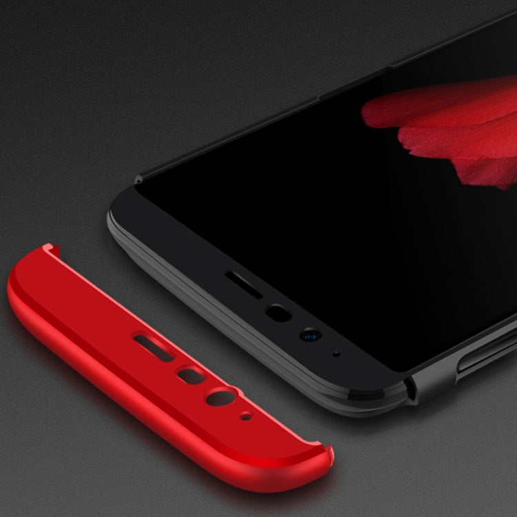 GKK For OnePlus  5T Three-paragraph 360 Degree Full Coverage PC Protective Case Back Cover