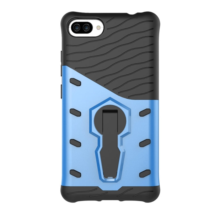 For Ausu Zenfone 4 Max ZC554KL PC + TPU Dropproof Sniper Hybrid Protective Back Cover Case with 360 Degree Rotation Holder