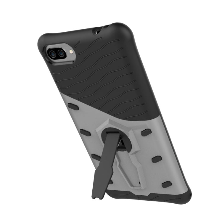 For Ausu Zenfone 4 Max ZC554KL PC + TPU Dropproof Sniper Hybrid Protective Back Cover Case with 360 Degree Rotation Holder