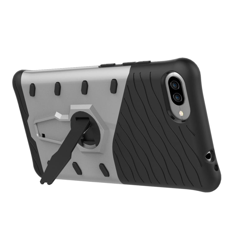 For Ausu Zenfone 4 Max ZC554KL PC + TPU Dropproof Sniper Hybrid Protective Back Cover Case with 360 Degree Rotation Holder