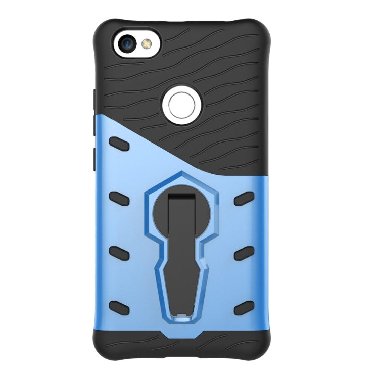 For Xiaomi  Redmi Note 5A PC + TPU Dropproof Sniper Hybrid Protective Back Cover Case with 360 Degree Rotation Holder