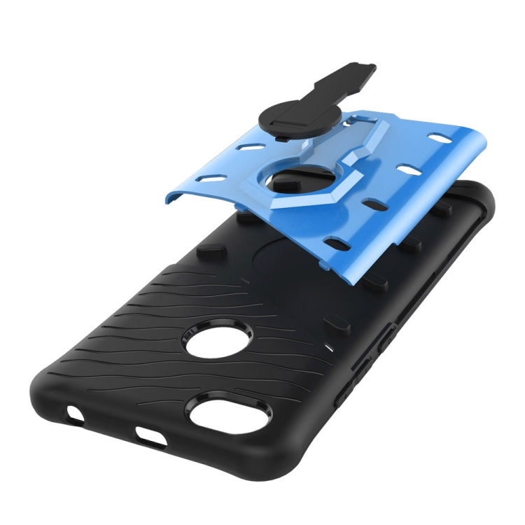For Xiaomi  Redmi Note 5A PC + TPU Dropproof Sniper Hybrid Protective Back Cover Case with 360 Degree Rotation Holder