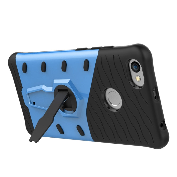 For Xiaomi  Redmi Note 5A PC + TPU Dropproof Sniper Hybrid Protective Back Cover Case with 360 Degree Rotation Holder
