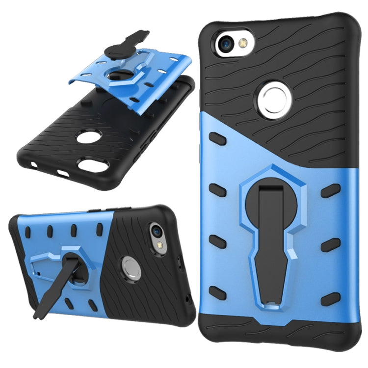 For Xiaomi  Redmi Note 5A PC + TPU Dropproof Sniper Hybrid Protective Back Cover Case with 360 Degree Rotation Holder