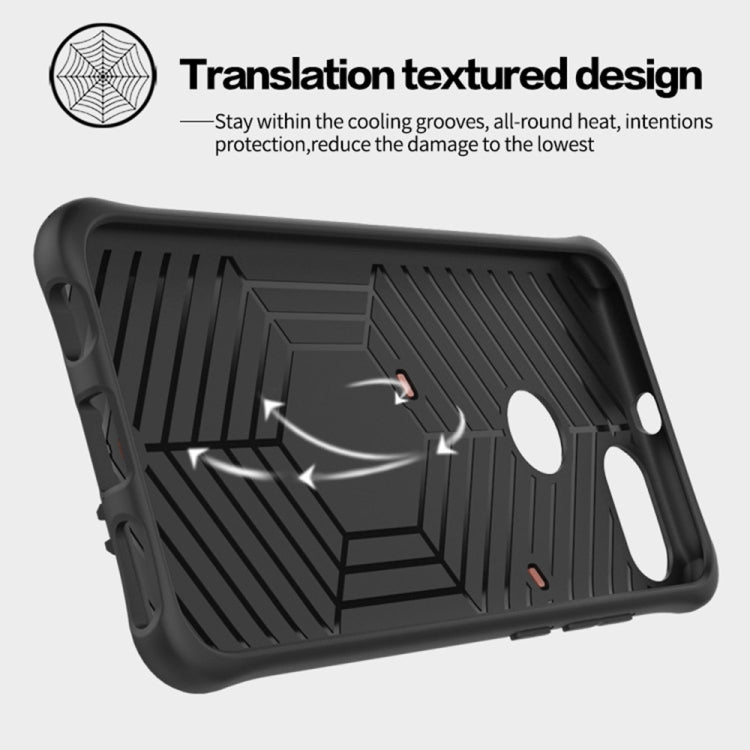 For Xiaomi  Mi 5X PC + TPU Dropproof Sniper Hybrid Protective Back Cover Case with 360 Degree Rotation Holder