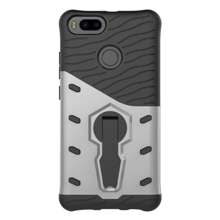 For Xiaomi  Mi 5X PC + TPU Dropproof Sniper Hybrid Protective Back Cover Case with 360 Degree Rotation Holder