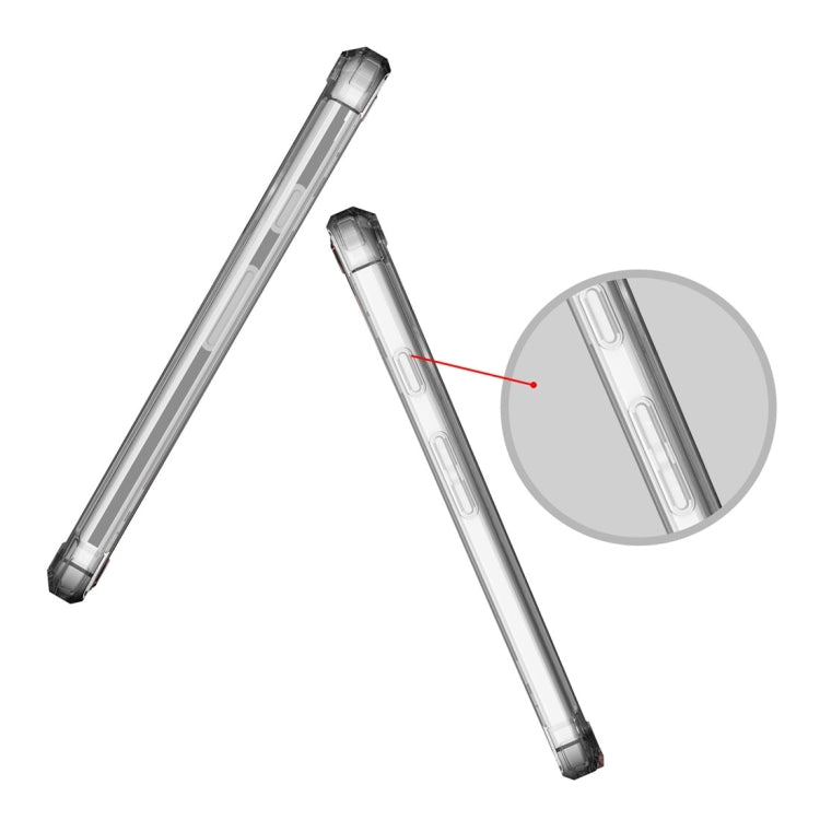 For Google Pixel Transparent Shockproof TPU Protective Back Cover Case