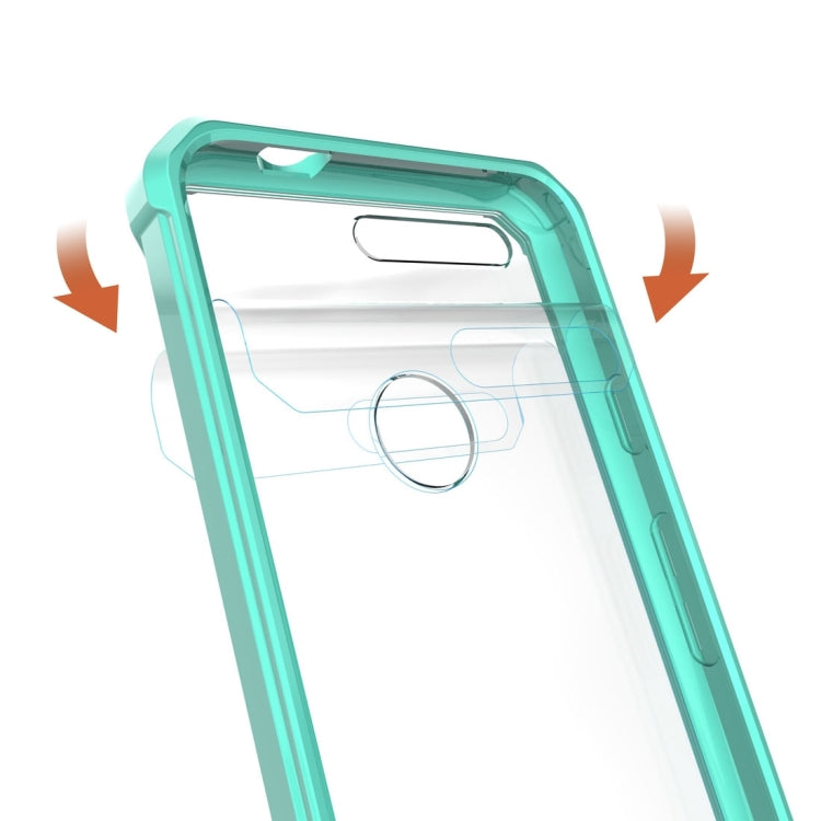 For Google Pixel XL Transparent Shockproof TPU Protective Back Cover Case