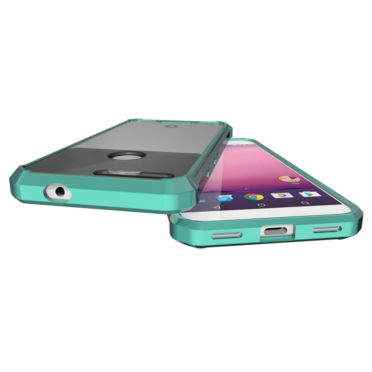 For Google Pixel XL Transparent Shockproof TPU Protective Back Cover Case