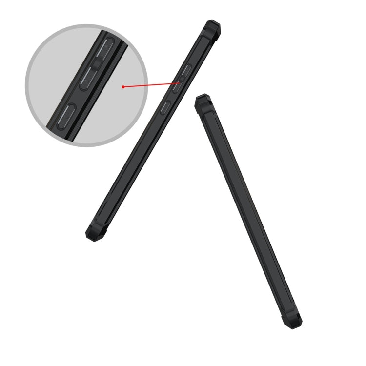 For Huawei   Mate 9 Transparent Shockproof TPU Protective Back Cover Case