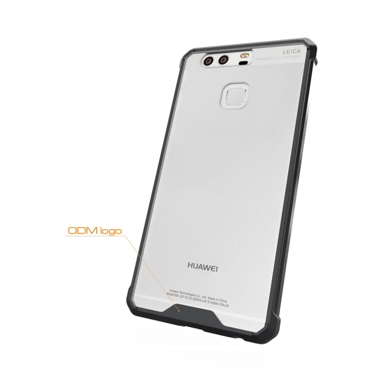 For Huawei   P9 Transparent Shockproof TPU Protective Back Cover Case