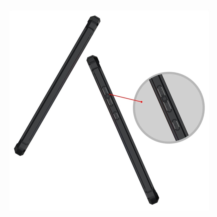 For Huawei   P9 Transparent Shockproof TPU Protective Back Cover Case