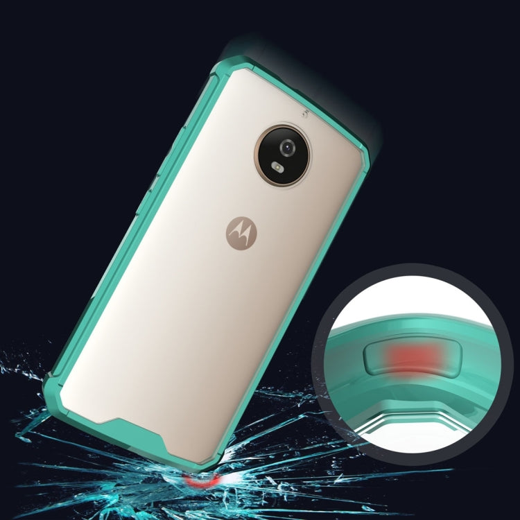 For Motorola Moto G5S Transparent Shockproof TPU Protective Back Cover Case
