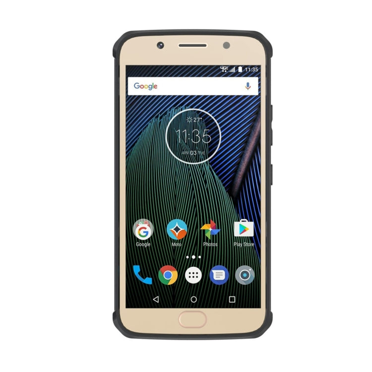 For Motorola Moto G5S Plus Transparent Shockproof TPU Protective Back Cover Case