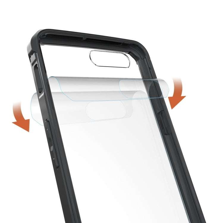 For OnePlus 5 Transparent Shockproof TPU Protective Back Cover Case