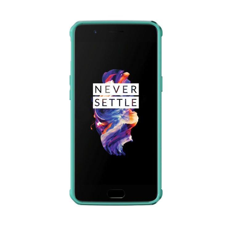 For OnePlus 5 Transparent Shockproof TPU Protective Back Cover Case