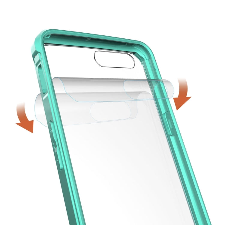 For OnePlus 5 Transparent Shockproof TPU Protective Back Cover Case