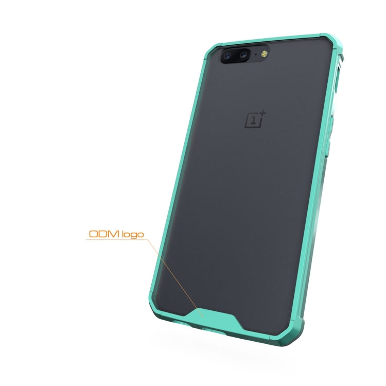 For OnePlus 5 Transparent Shockproof TPU Protective Back Cover Case