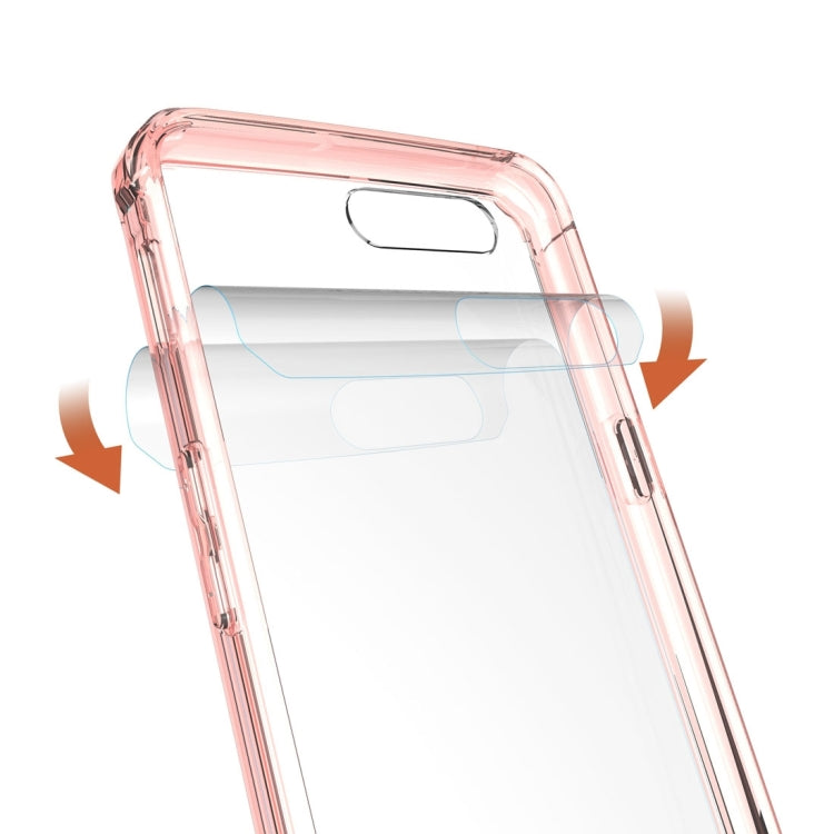 For OnePlus 5 Transparent Shockproof TPU Protective Back Cover Case