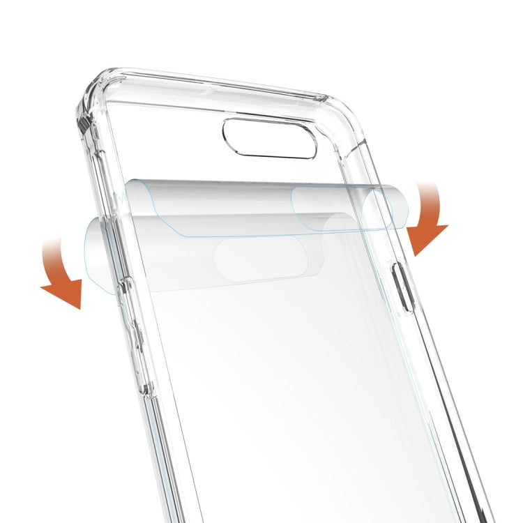 For OnePlus 5 Transparent Shockproof TPU Protective Back Cover Case