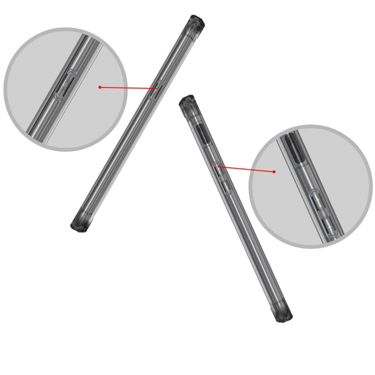 For OnePlus 5 Transparent Shockproof TPU Protective Back Cover Case