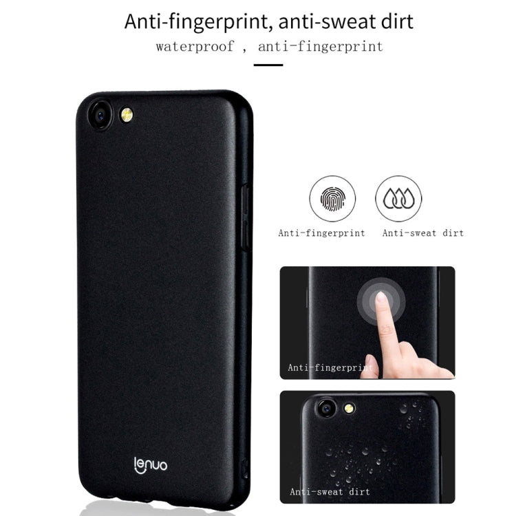 Lenuo for OPPO F3 PC Ultra-thin Impact Protection Case (Gold)