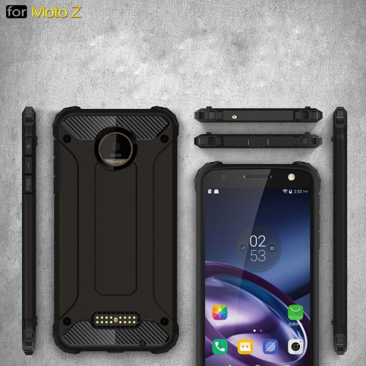 For Motorola Moto Z Armor TPU + PC Combination Case