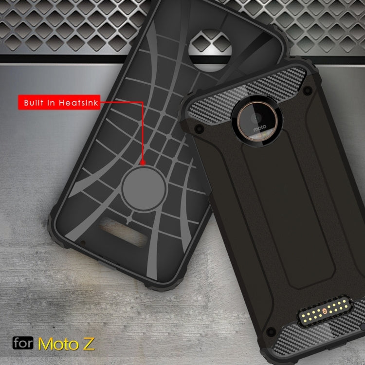 For Motorola Moto Z Armor TPU + PC Combination Case