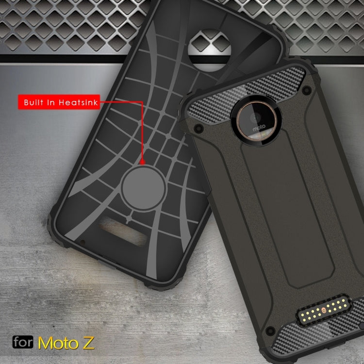 For Motorola Moto Z Armor TPU + PC Combination Case