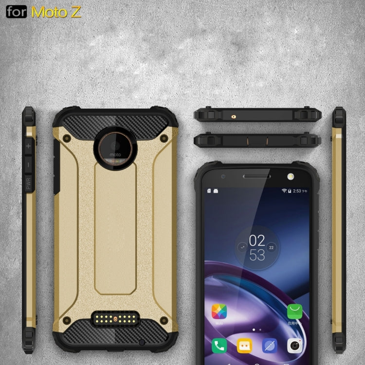 For Motorola Moto Z Armor TPU + PC Combination Case
