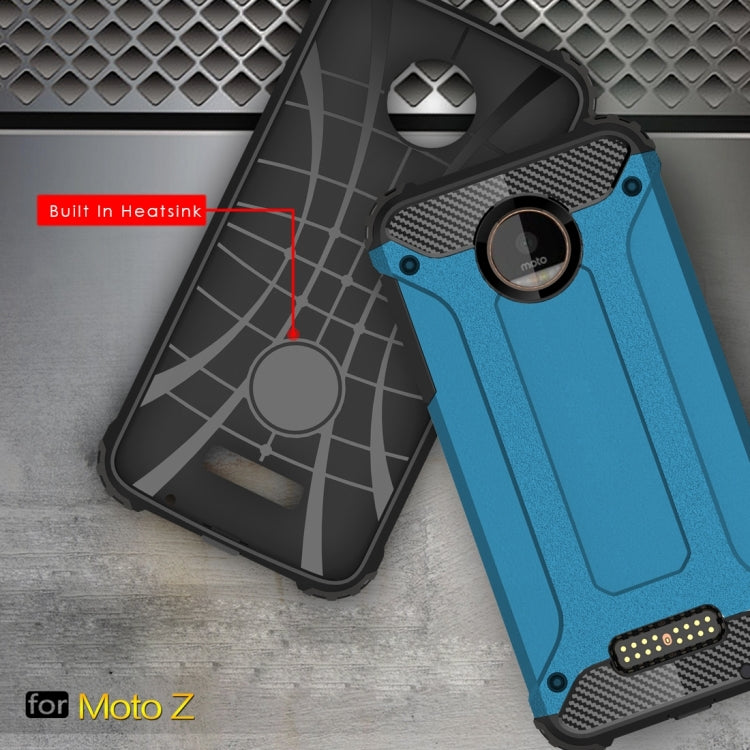 For Motorola Moto Z Armor TPU + PC Combination Case