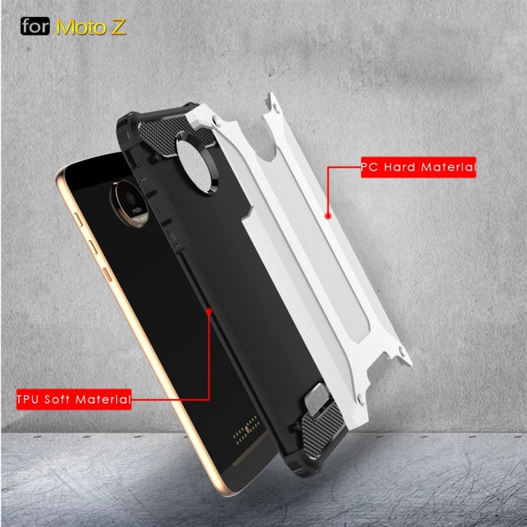 For Motorola Moto Z Armor TPU + PC Combination Case