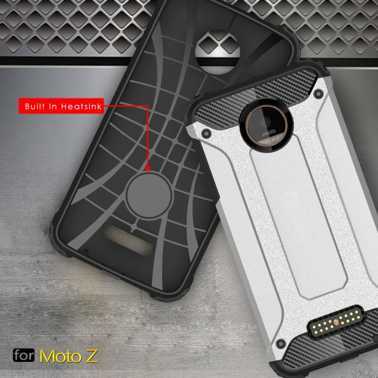 For Motorola Moto Z Armor TPU + PC Combination Case