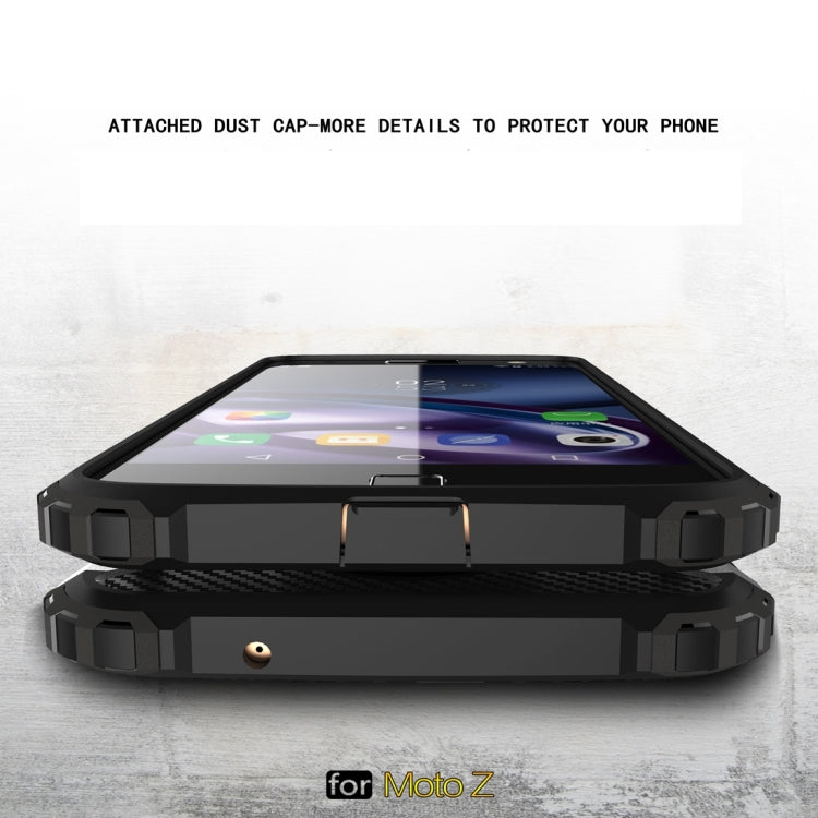 For Motorola Moto Z Armor TPU + PC Combination Case