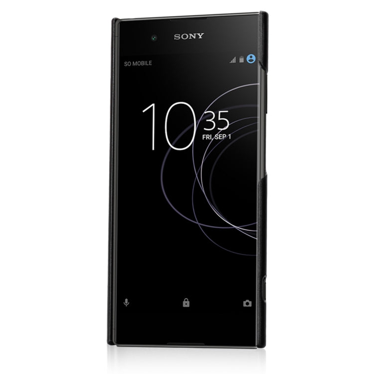 Lenuo for Sony Xperia XA1 Plus PC Ultra-thin Impact Protection Back Case Hard Cover(Black)