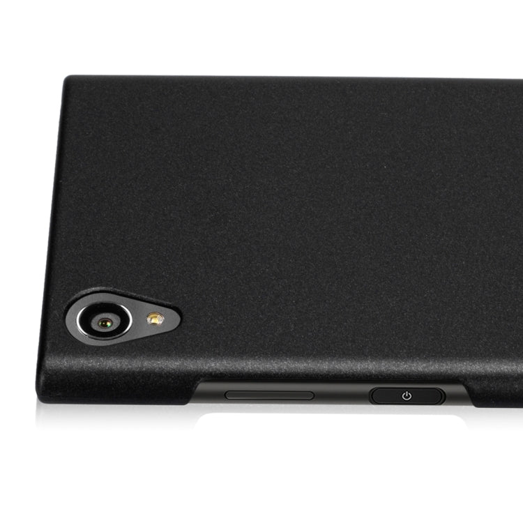 Lenuo for Sony Xperia XA1 Plus PC Ultra-thin Impact Protection Back Case Hard Cover(Black)