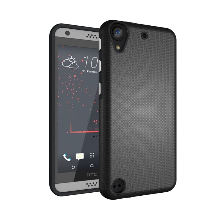 For HTC Desire 530 Ball Texture Anti-slip PC + TPU Protective Back Cover Case