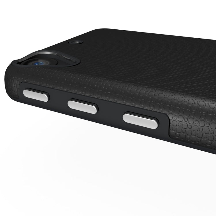 For HTC Desire 530 Ball Texture Anti-slip PC + TPU Protective Back Cover Case