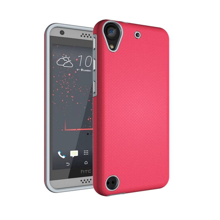 For HTC Desire 530 Ball Texture Anti-slip PC + TPU Protective Back Cover Case