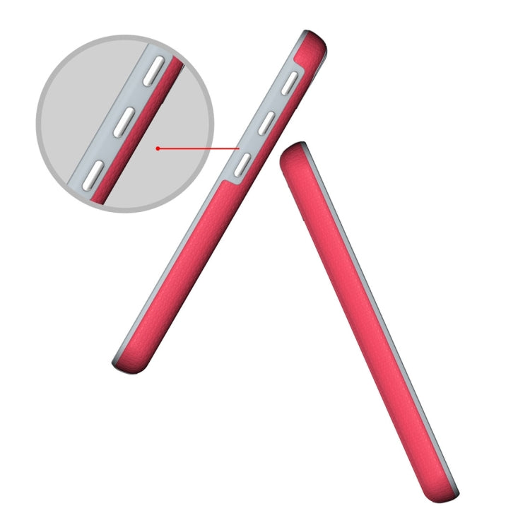 For HTC Desire 530 Ball Texture Anti-slip PC + TPU Protective Back Cover Case