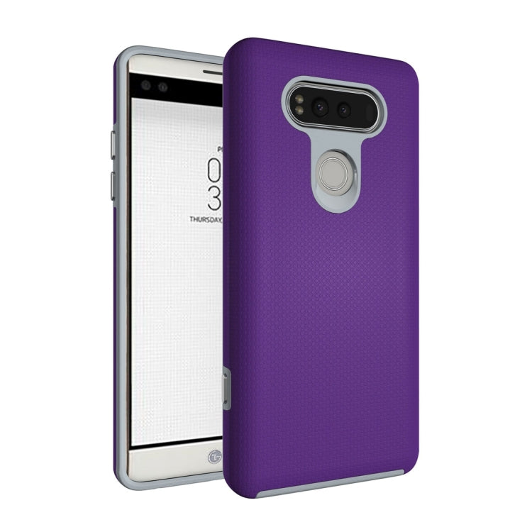 For LG V20 Ball Texture Anti-slip PC + TPU Protective Back Cover Case