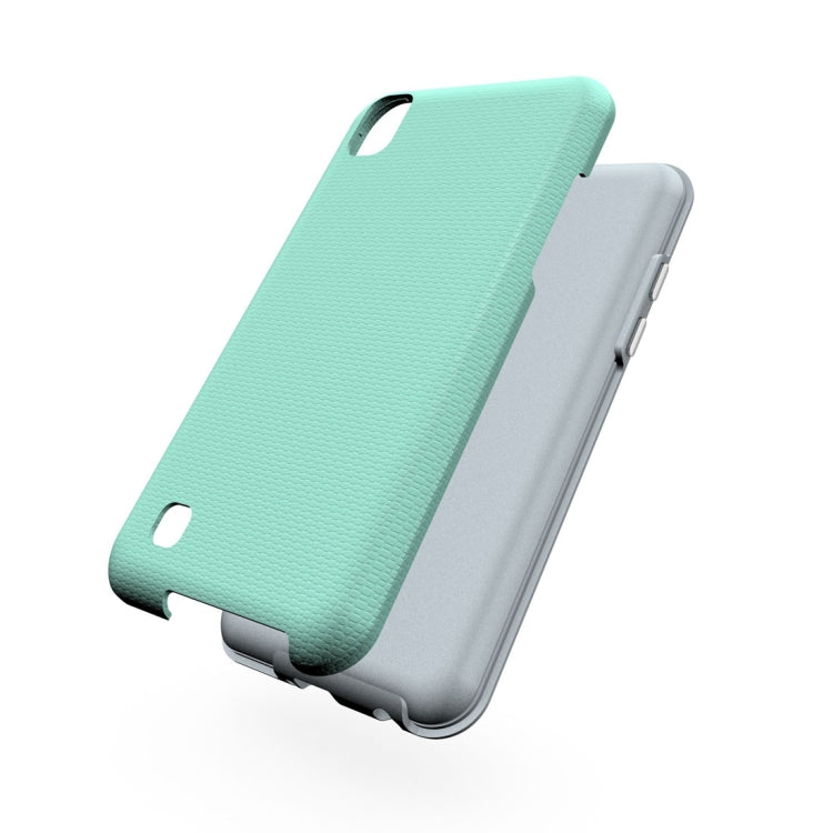 For LG X Power Ball Texture Anti-slip PC + TPU Protective Back Cover Case