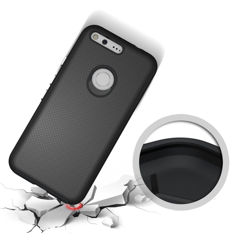 For Google Pixel Ball Texture Anti-slip PC + TPU Protective Back Cover Case