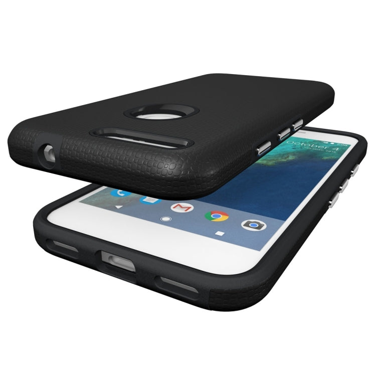 For Google Pixel Ball Texture Anti-slip PC + TPU Protective Back Cover Case