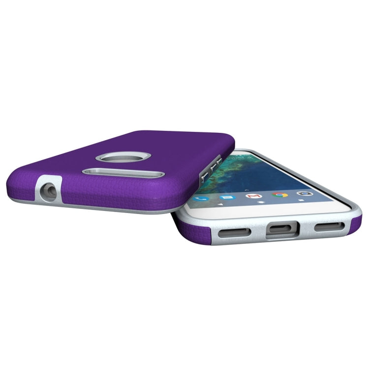 For Google Pixel XL Ball Texture Anti-slip PC + TPU Protective Back Cover Case