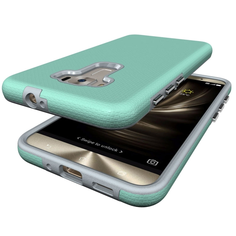 For Asus ZenFone 3 ZE552KL Ball Texture Anti-slip PC + TPU Protective Back Cover Case