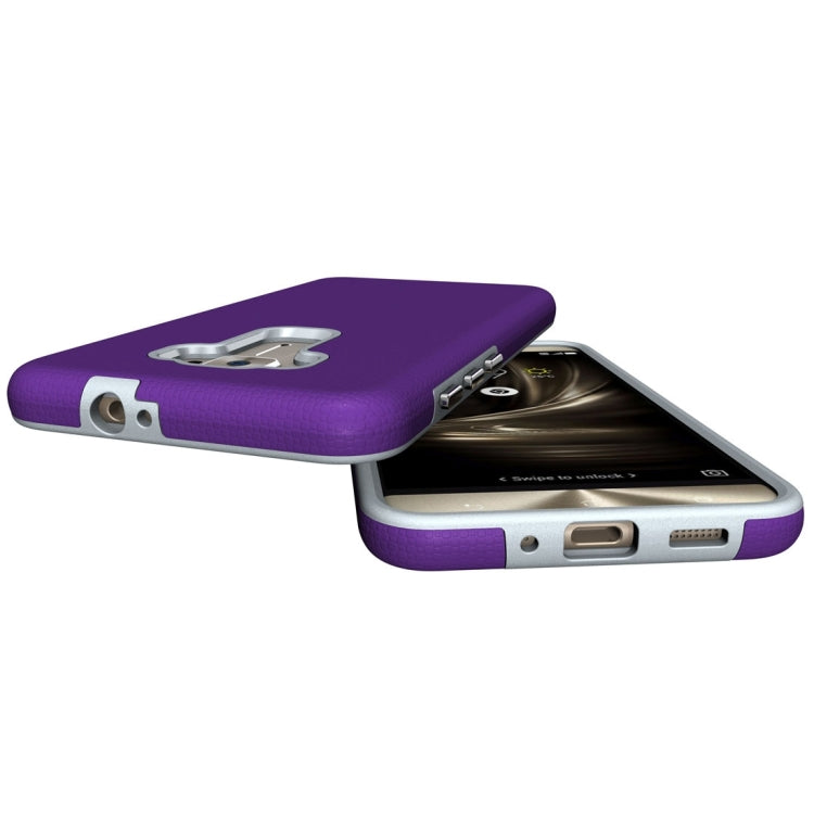 For Asus ZenFone 3 ZE552KL Ball Texture Anti-slip PC + TPU Protective Back Cover Case