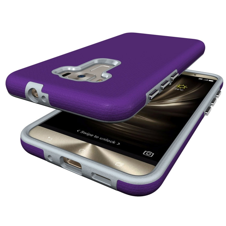 For Asus ZenFone 3 ZE552KL Ball Texture Anti-slip PC + TPU Protective Back Cover Case